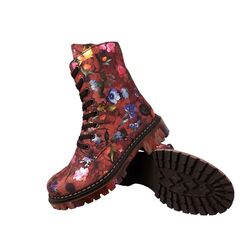 Rieker Veterboot 72627-92 Roze Multi - 4066707217338