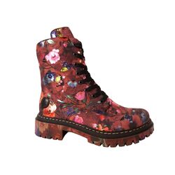 Rieker Veterboot 72627-92 Roze Multi - 4066707217338