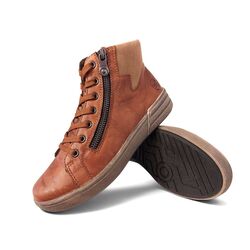 Rieker Veterboot X0709-22 Bruin Warm Gevoerd - 4061811897254