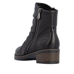 Rieker Korte Laars Y0556-00 Zwart Warm Gevoerd - 4066707225791