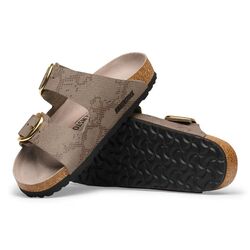 Birkenstock Slipper Arizona Big Buckle 1032891 Python Gray Taupe - 4067708160258