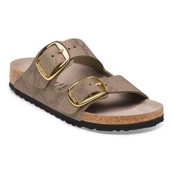 Birkenstock Slipper Arizona Big Buckle 1032891 Python Gray Taupe - 4067708160333