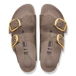 Birkenstock Slipper Arizona Big Buckle 1032891 Python Gray Taupe - 4067708160258