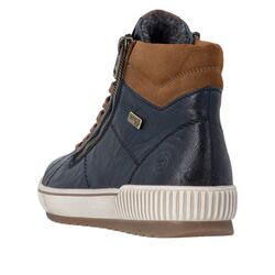 Rieker Remonte Veterboot D0772-16 Blauw Combi Warm Gevoerd - 4066707153070