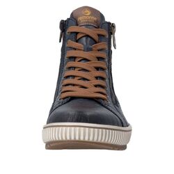 Rieker Remonte Veterboot D0772-16 Blauw Combi Warm Gevoerd - 4066707153070