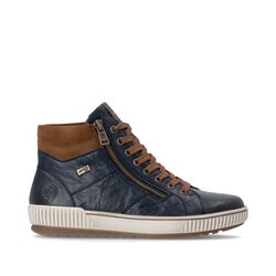 Rieker Remonte Veterboot D0772-16 Blauw Combi Warm Gevoerd - 4066707153070
