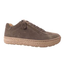 Hartjes Sneaker 162.1401/30 70.00 Khaki Suède Wijdte H - 9010579476121
