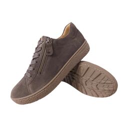 Hartjes Sneaker 162.1401/30 70.00 Khaki Suède Wijdte H - 9010579476121