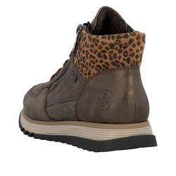 Rieker Veterboot 49040-24 Bruin Warm Gevoerd - 4061811968169