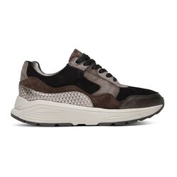 Xsensible Stretchwalker Sneaker Golden Gate Lady 33000.2.383 Dark Brown Fantasy - 8719051762523