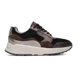 Xsensible Stretchwalker Sneaker Golden Gate Lady 33000.2.383 Dark Brown Fantasy - 8719051762493