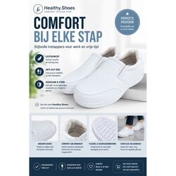 Healthy Shoes Instapper Kolding White - 8785342097568