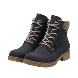 Rieker Veterboot Y9118-14 Blauw - 4061811637546