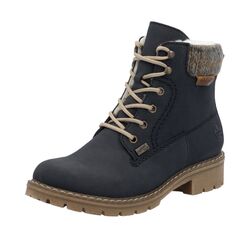 Rieker Veterboot Y9118-14 Blauw - 4061811637546