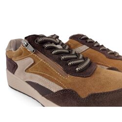 Waldlaufer Sneaker K-Jenna 653002 102 192 Nubuk Brown Beige Wijdte K - 4069134528800