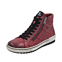 Rieker Remonte Veterboot D0772-36 Rood Warm Gevoerd - 4061811548880