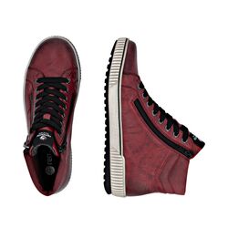 Rieker Remonte Veterboot D0772-36 Rood Warm Gevoerd - 4061811548880