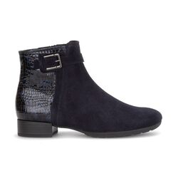 Gabor Korte Laars 8031.01.002 Donkerblauw Wijdte H - 4069356072327