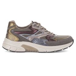 Gabor Sneaker Rolling Soft 0306.01.003 Mohair Taupe Wijnrood Multicolor - 4069356468540