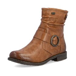 Rieker Korte Laars 74857-22 Bruin Warm Gevoerd - 4066707163000