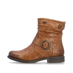 Rieker Korte Laars 74857-22 Bruin Warm Gevoerd - 4066707163000