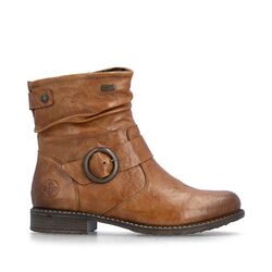 Rieker Korte Laars 74857-22 Bruin Warm Gevoerd - 4066707163000