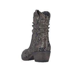 Rieker Korte Laars 93770-27 Bruin Slangen print Warm Gevoerd - 4066707163000