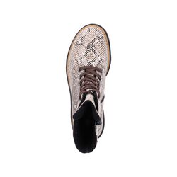Rieker Veterboot 72627-64 Beige Slangen Print - 4066707232492
