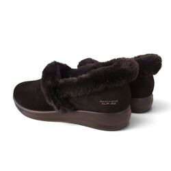 Skechers Pantoffel Hands-Free Slip-Ins 168118 BBK Cozy Escape-Snowy Bliss Zwart - 199025426190