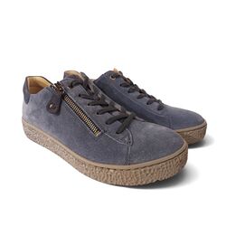 Hartjes Sneaker 162.1401/34 48.48 Stahlblau Nubuck Wijdte H - 9010579270033