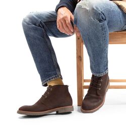 Panama Jack Veterschoen Gael C37 Marron Brown Nubuck - 8434823971179