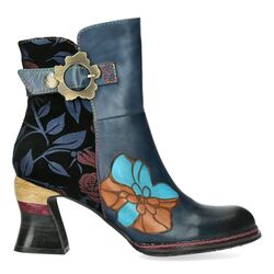 Laura Vita Korte Laars Eleao 02 SL18956E-2B Blauw - 3667492112436