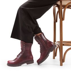 Panama Jack Veterboot Frisia B45 Burdeos Burgundy Rood Warm Gevoerd - 8434823972145
