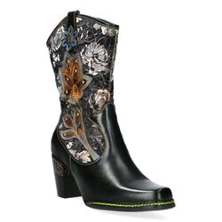 Laura Vita Korte Laars Cendrillon 24 SO20265-14 Zwart - 3667492132571