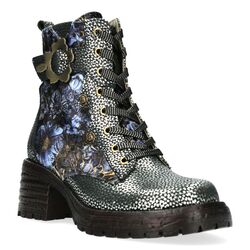 Laura Vita Veterboot Monao 12 SL8173-2 Acier Zilver Groen - 3667492145915