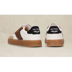 PME Legend Sneaker Hauler CS-11 Leather Suede Offwhite Tan - 8720822148637
