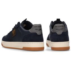 PME Legend Sneaker Porter CS-11 Leather Suede Navy - 8720822151576