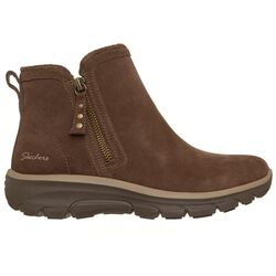 Skechers Korte Laars 168188 CHOC Easy Going Urban Zip Chocolate Donkerbruin - 199703681958