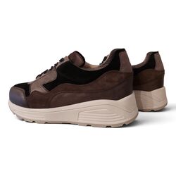 Xsensible Nimco Sneaker 7005 Esther 70405.2.360 Wijdte KX Dark Brown Combi - 8719051777831