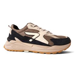 HUB Sneaker Grid M37 Almond Bone Offwhite Navy - 8719402165157