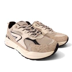 HUB Sneaker Grid S48 Lt Bone Offwhite Black - 8719402165843