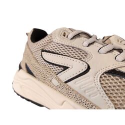 HUB Sneaker Grid S48 Lt Bone Offwhite Black - 8719402165850
