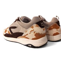 HUB Sneaker Wave Pony Bone Dark Coffee Cow - 8719402184851