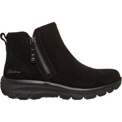 Skechers Korte Laars 168188 BBK Easy Going Urban Zip Zwart - 199703690769