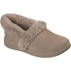 Skechers Pantoffel Hands-Free Slip-Ins 168118 TPE Cozy Escape Snowy Bliss Taupe - 199025426398