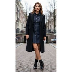 Laura Vita Korte Laars Marbreo 17 SL20-17 Noir Zwart - 3667492145342