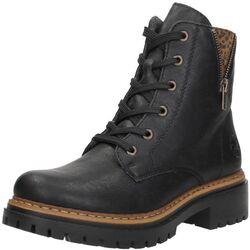 Rieker Veterboot 72617-00 Zwart - 4061811657759