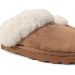 Adventure Shoes Pantoffel Espoo Brown Suede 100% Australische Merinowol - 8785342100404