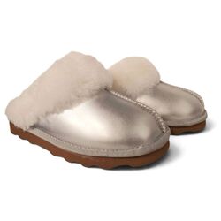 Adventure Shoes Pantoffel Helsinki Zilver 100% Australische Merinowol - 8785342100077