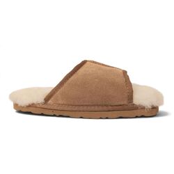 Adventure Shoes Pantoffel Otta Brown Suede 100% Australische Merinowol - 8785342100749